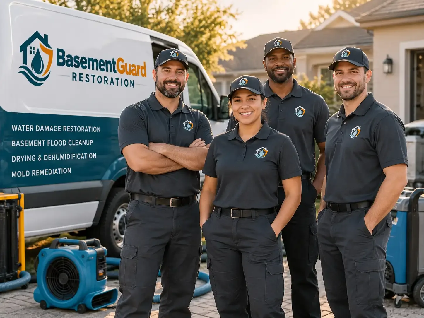 Basement Water Damage Restoration company in Huffman, TX